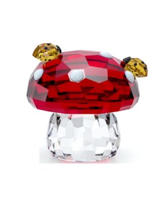 Idyllia Mushroom and Ladybugs Figurine