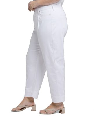 Plus Size Balloon Ankle Jeans