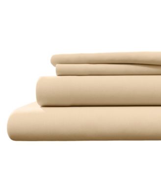 Heathered Melange Cotton Jersey Knit Sheet Set