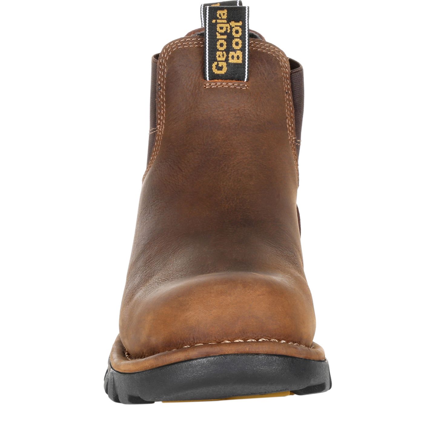 Мужские ботинки GEORGIA BOOT Eagle One Steel Toe Waterproof Chelsea Work Boot, цвет: Коричневый — фото 3