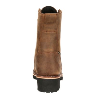 Men's Steel Toe Waterproof 400G Insulated Logger Work Boot