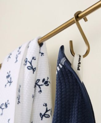 Vintage Florals Collector Series Cotton Kitchen Towels Set, 18" x 28"