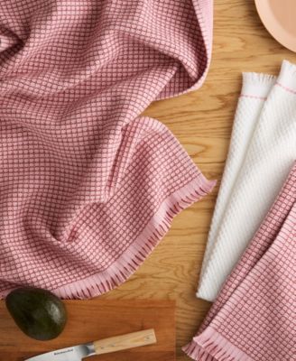 Gourmet Series Gridlines Kitchen Towels Set of 3, 18" x 28"