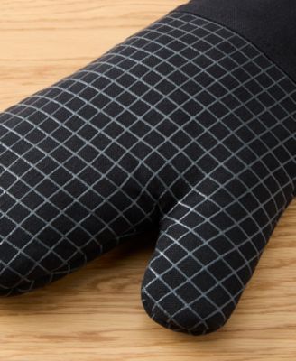 Gourmet Series Gridlines Oven Mitts Set, Pack of 2