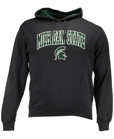 Colosseum Men's Michigan State Spartans Arch Logo Hoodie