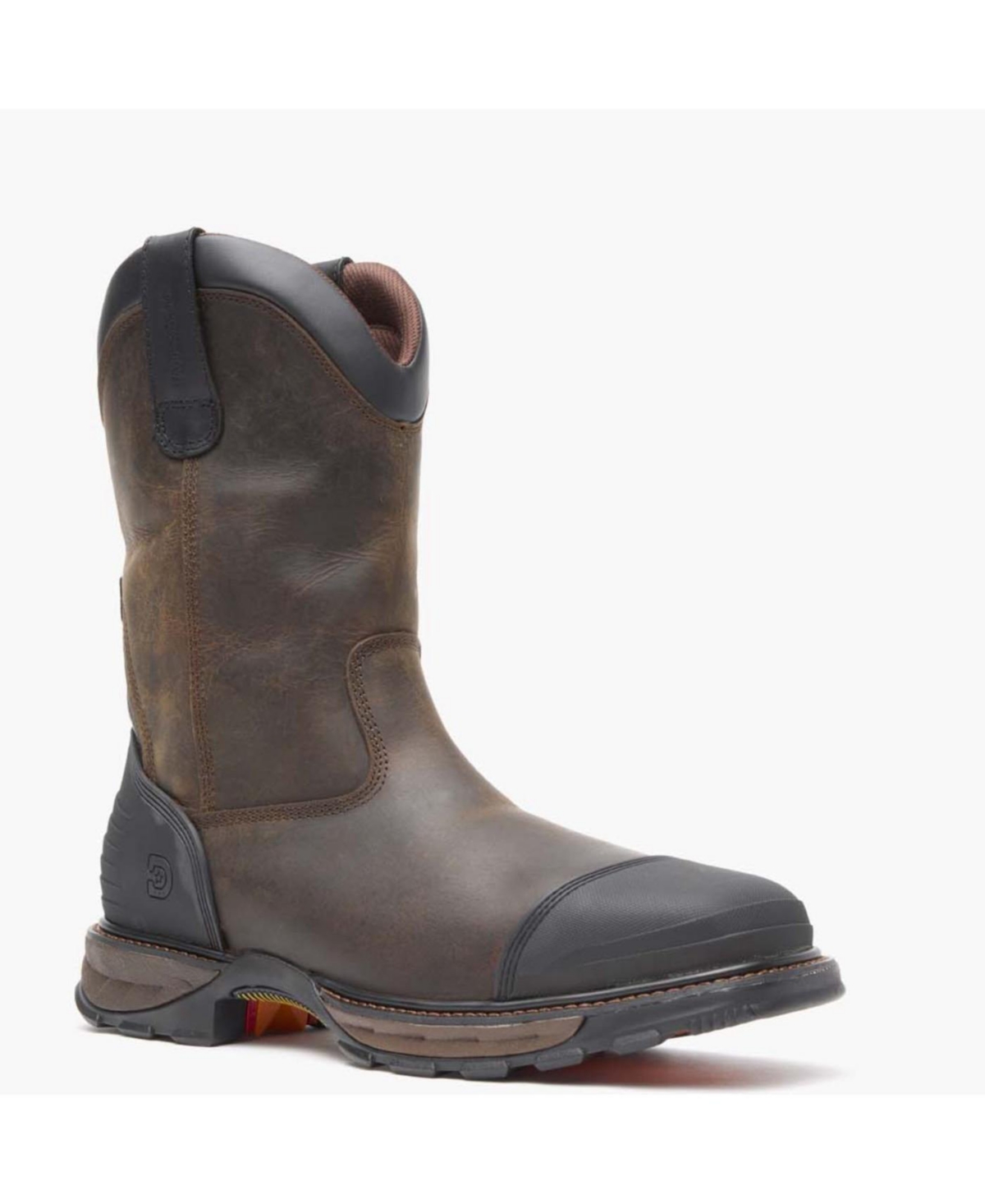 Men's Maverick Xp Steel Toe Waterproof Western Work Boot - Dark Brown