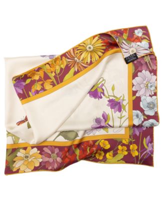 Carlotta - Hand Rolled Silk Foulard for Women
