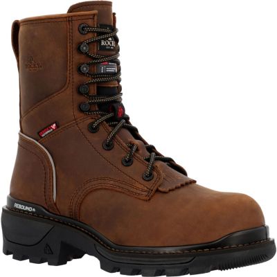 Men's Rams Horn Logger 800G Insulated Work Boot