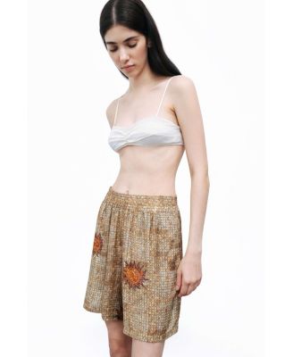 Women's Patterned Mini Shorts