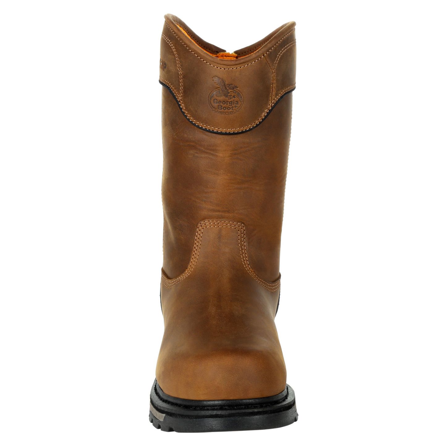 Мужские ботинки GEORGIA BOOT Carbo-Tec LTX Waterproof Composite Toe Pull On Boot, цвет: Чёрный / Коричневый — фото 4