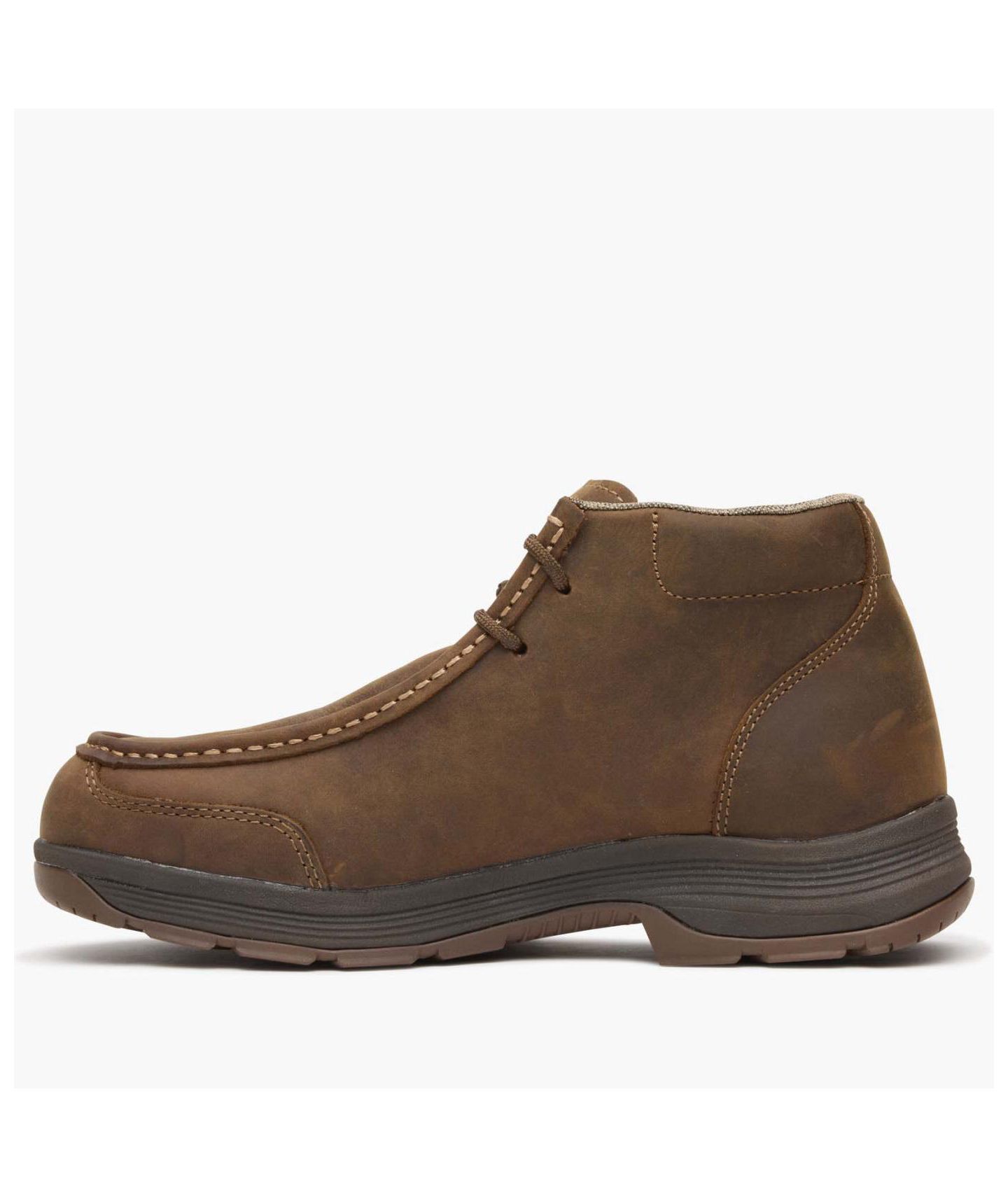 Мужские ботинки GEORGIA BOOT Athens SuperLyte Alloy Toe Waterproof Wallabe, цвет: Коричневый — фото 6