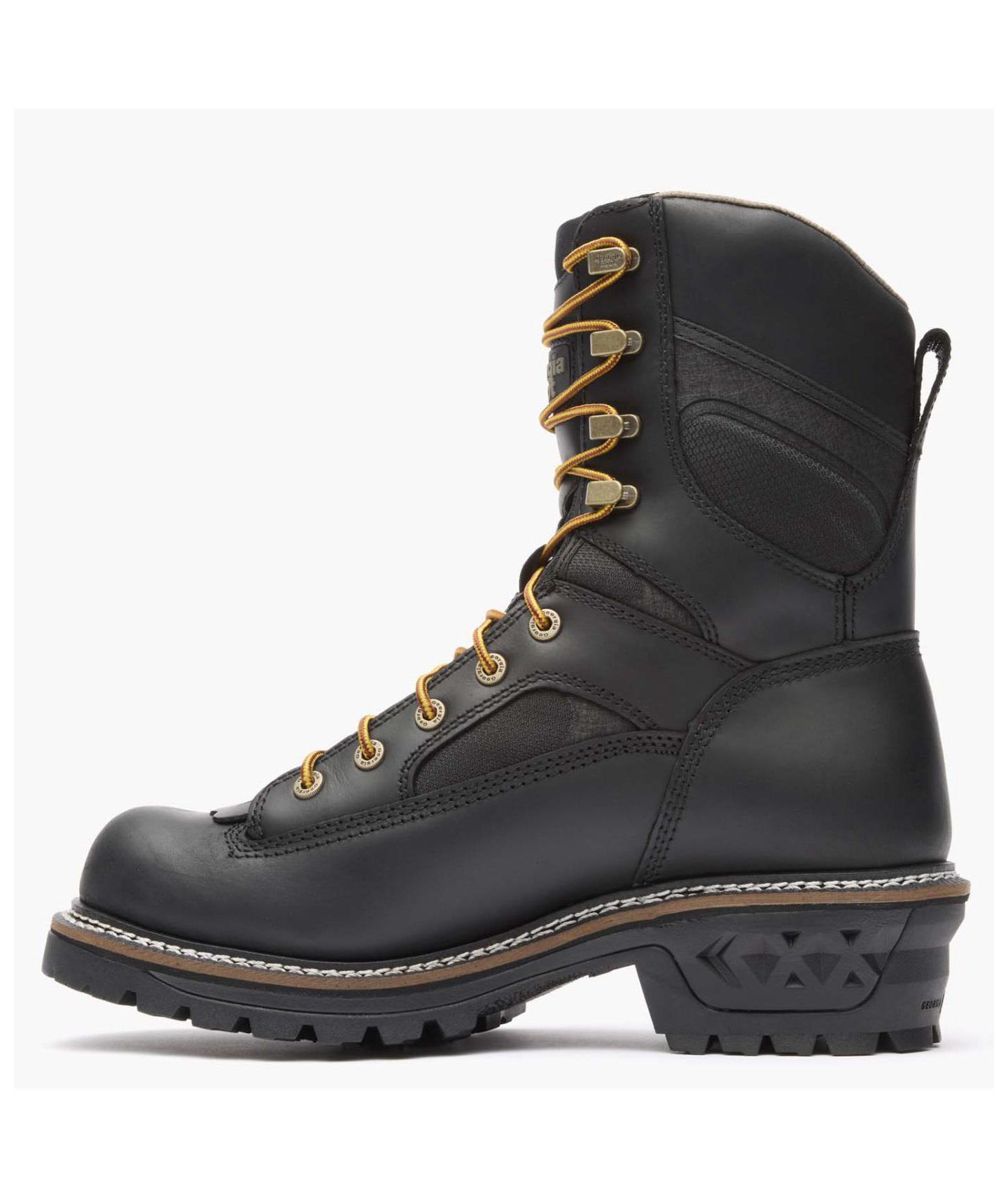 Мужские ботинки GEORGIA BOOT Ltx Logger Waterproof Black Work Boot, цвет: Чёрный — фото 6