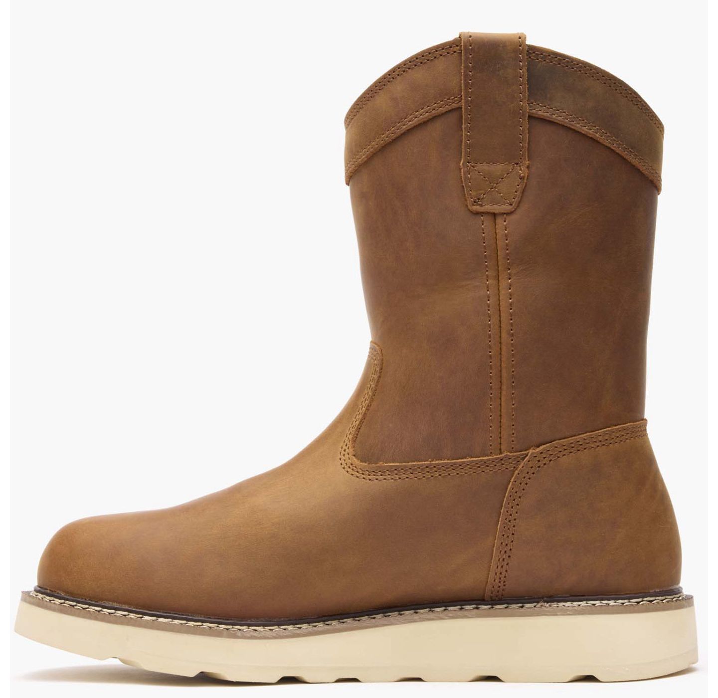 Мужские ботинки GEORGIA BOOT Core 37 Wedge 10" Steel Toe Waterproof Pull-On Work Boot, цвет: Золотой — фото 15
