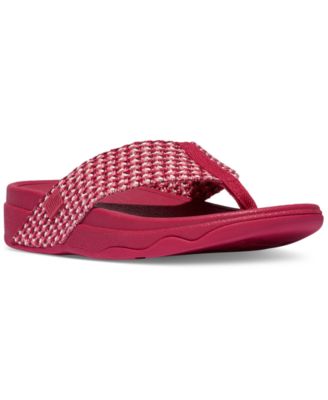 Women's Surfa Multi-Tone Webbing Toe-Post Sandals