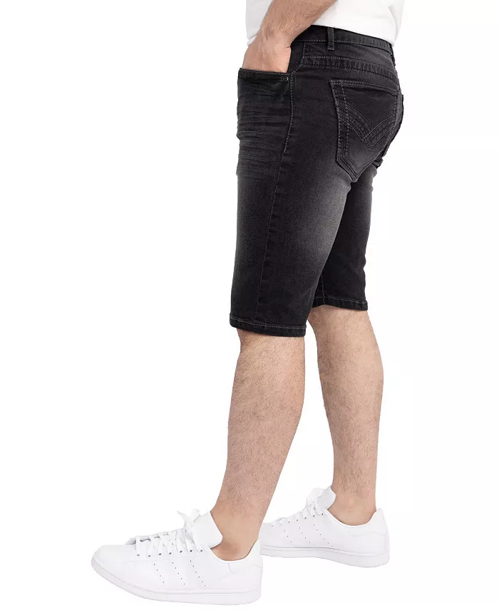 Men's Saddle Stitch Denim Shorts - thumbnail 3