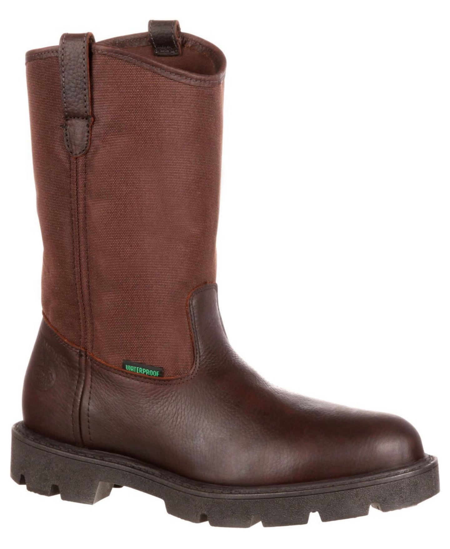 Мужские ботинки GEORGIA BOOT Homeland Waterproof Wellington Work Boot, цвет: Коричневый — фото 1