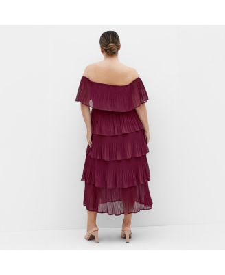 Plus Size Night Garden Dress