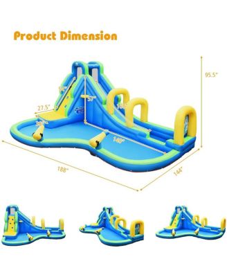 Multifunctional Inflatable Water Bounce with Blower
