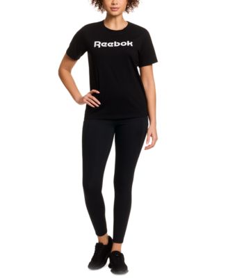 Women's Cotton Logo-Graphic Crewneck T-Shirt