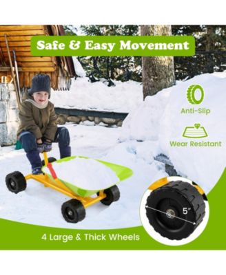 8" Heavy Duty Kids Ride-on Sand Dumper with 4 Wheels