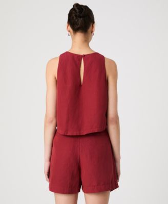 Women's Birdie Crewneck Sleeveless Top