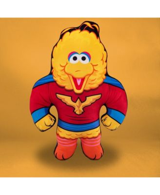 Sesame Street Big Bird Superhero 24" Bleacher Buddy - Soft Plush Toy