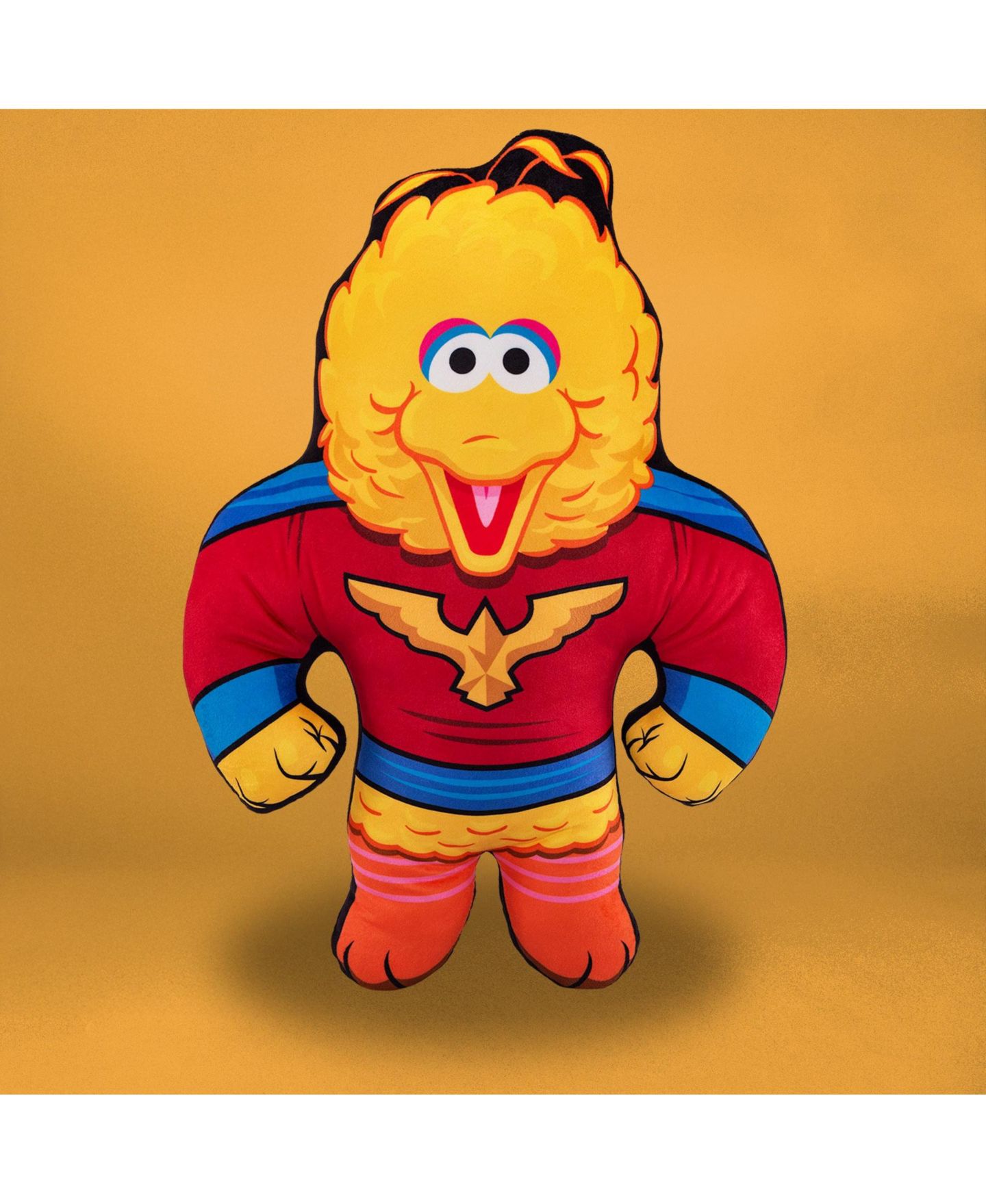 Детская мягкая игрушка Bleacher Creatures Big Bird Superhero 24" Plush — фото 4