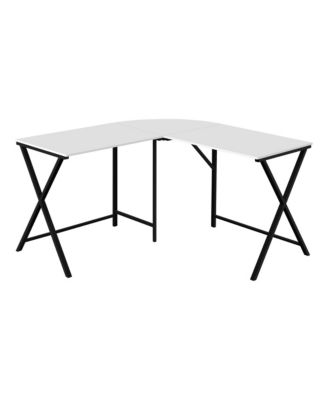 55" L-Shaped Office Desk Ergonomic Design with Plenty of Room