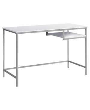 Contemporary Computer Desk with Drawer Storage for Office and Study