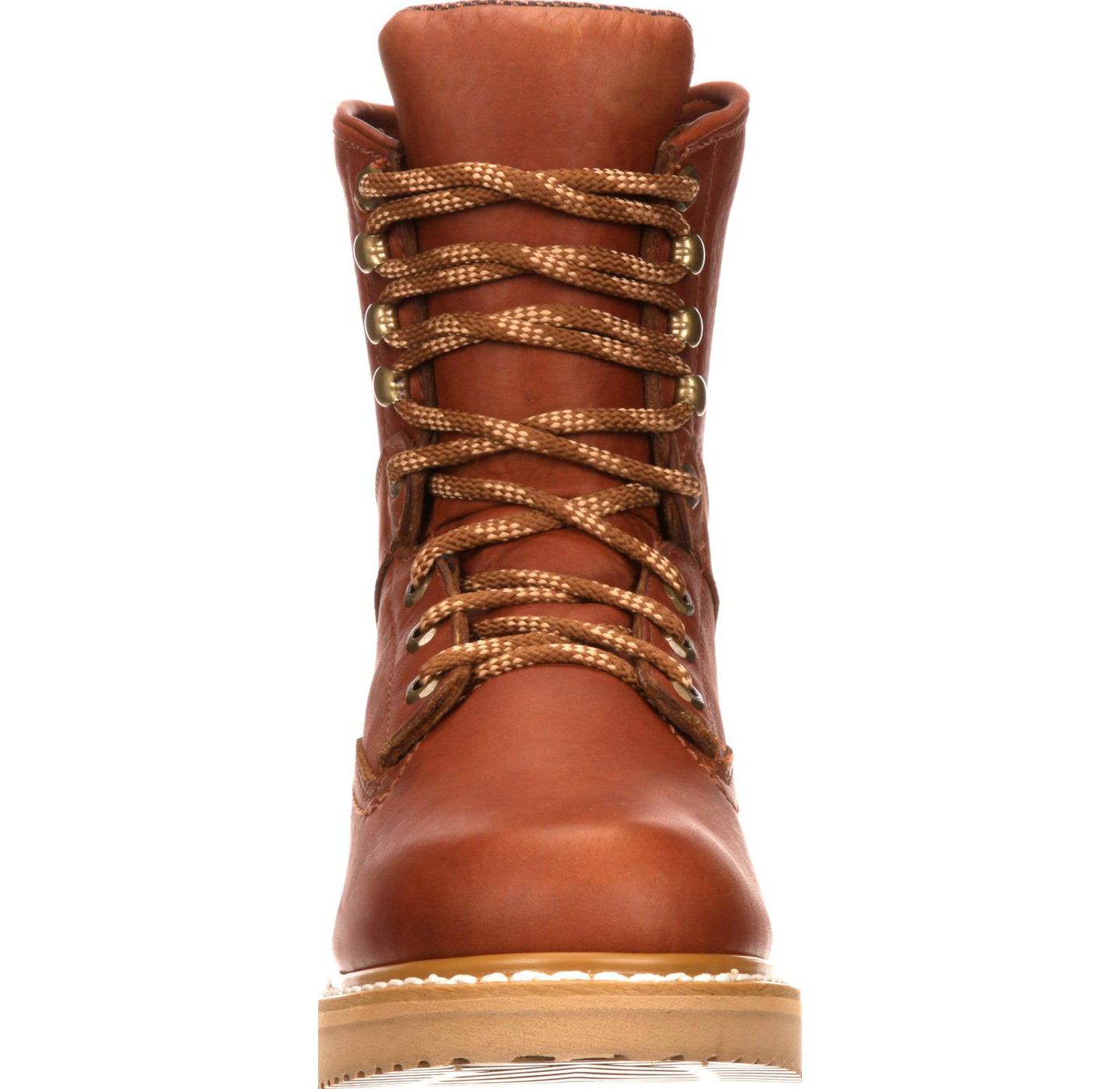 Мужские ботинки GEORGIA BOOT 8" Wedge Work Boot, цвет: Золотой — фото 2