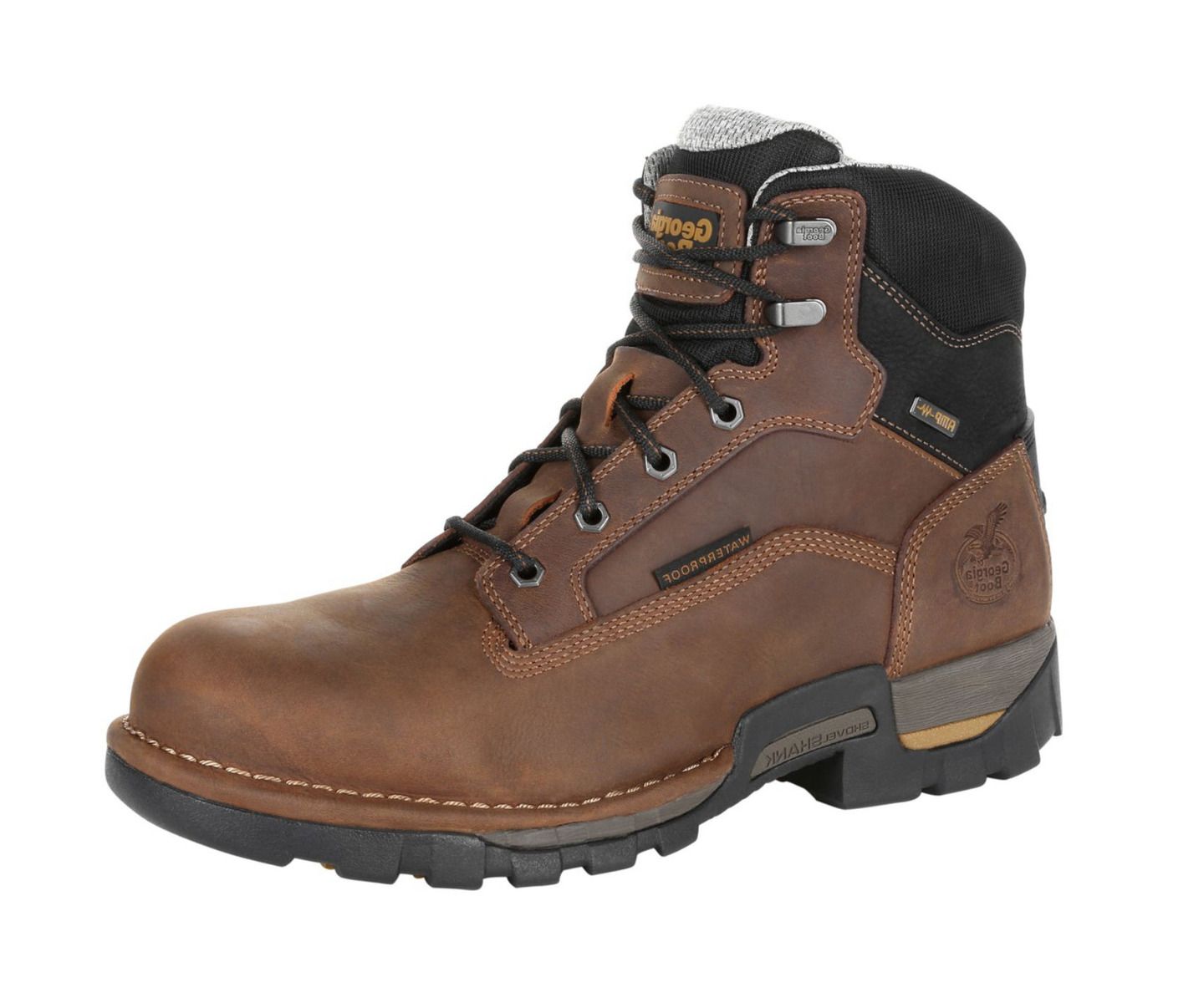 Мужские ботинки GEORGIA BOOT Eagle One Steel Toe Waterproof Work Boot, цвет: Коричневый — фото 7