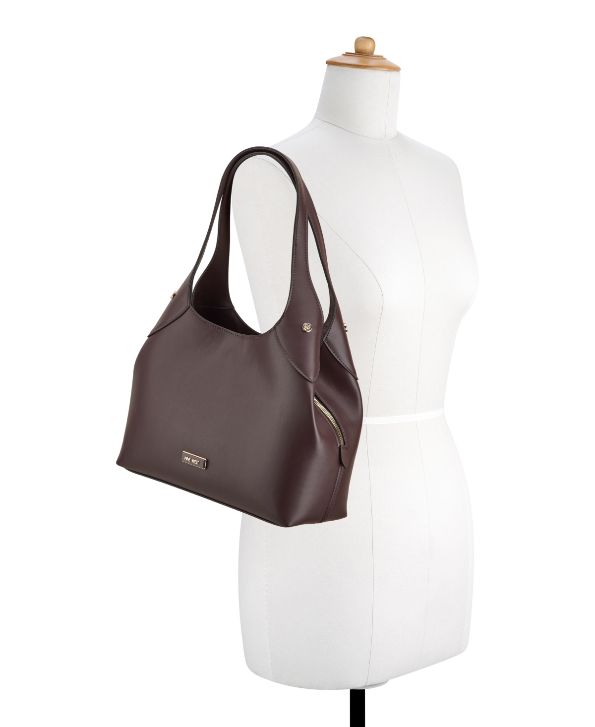 Nine West Eamon Triple Compartment Large Shoulder Bag