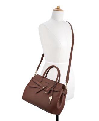 Lille Triple Compartment Satchel Bag