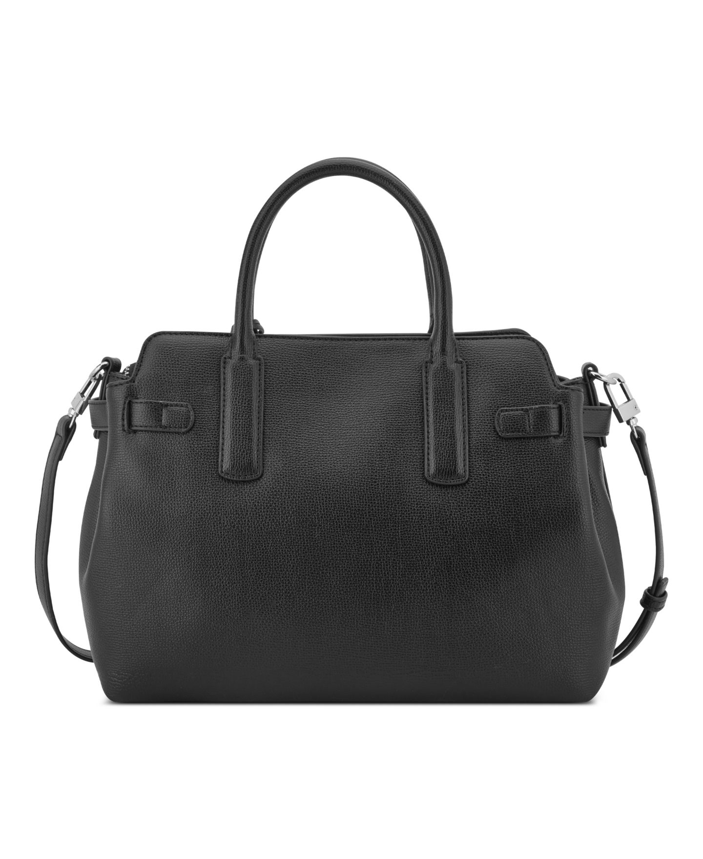 Женская сумка Nine West Lille Triple Compartment Satchel, цвет: Чёрный — фото 2