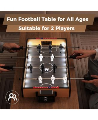 Game Room Size Football Table with Non-slip Handle
