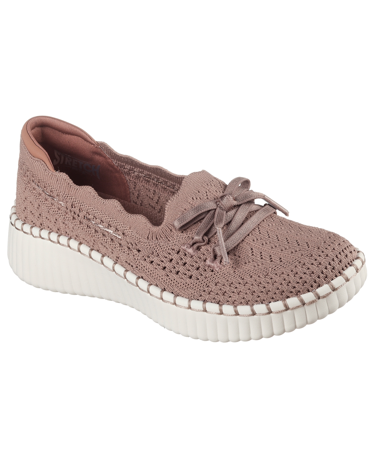 Women's Wilshire Blvd - Knit Sail Slip-On Casual Sneakers from Finish Line - Mocha
