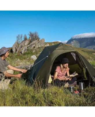 Cloud-Up 3 Person Lightweight Backpacking Tent with Footprint - 3 Season Free Standing Dome Camping Hiking Waterproof Backpack Tents