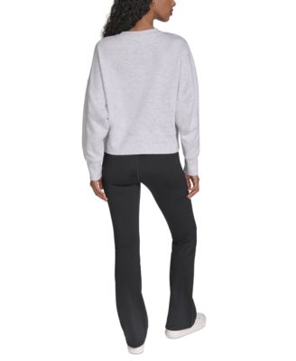 Women's Mini Triple Logo Pullover Sweatshirt