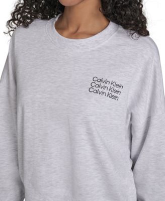 Women's Mini Triple Logo Pullover Sweatshirt