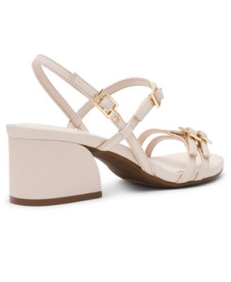 Women's Mackenzie Strappy Buckle Block Heel Dress Sandals