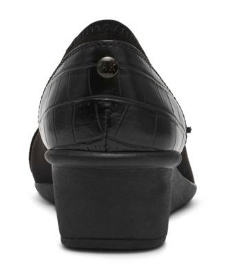 Women's Wyatt Buckle Wedge Pumps