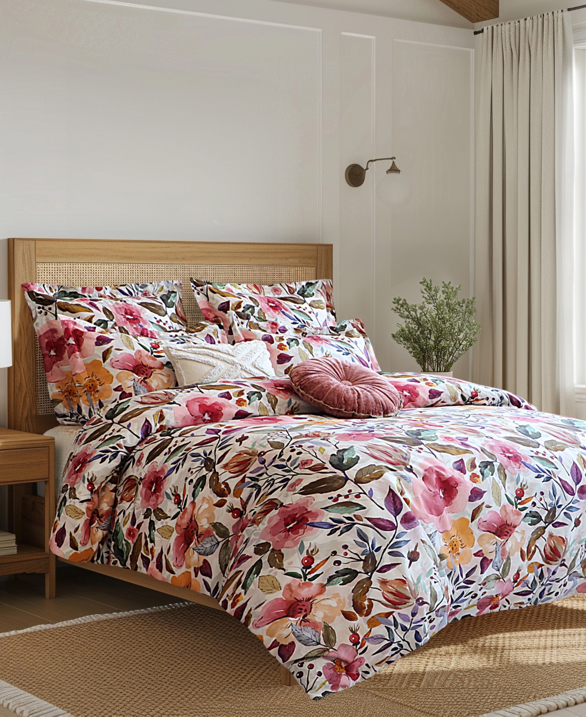 Levtex Mona Reversible 3-Pc. Duvet Cover Set