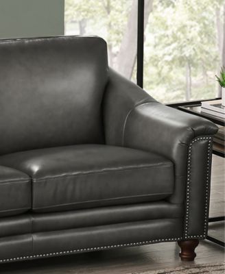 Belfast 92" Top Grain Leather Sofa