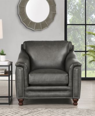 Belfast 42" Top Grain Leather Armchair