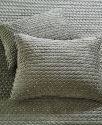 Velvet Stitch Reversible 3-Pc. Quilt Set, King/California King