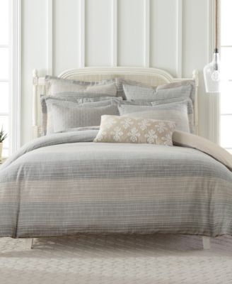 Sand Stripes Textured 3 Pc. Comforter Sets