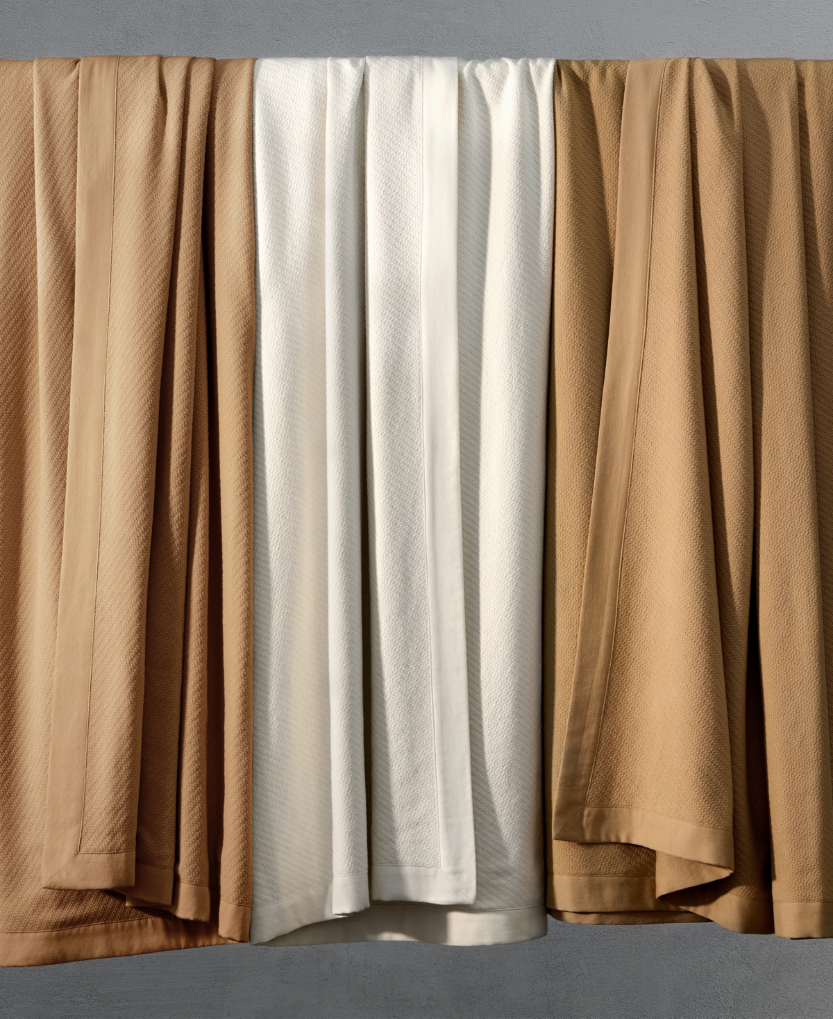 Donna Karan Home Luxe Egyptian Cotton Blanket, Full/Queen
