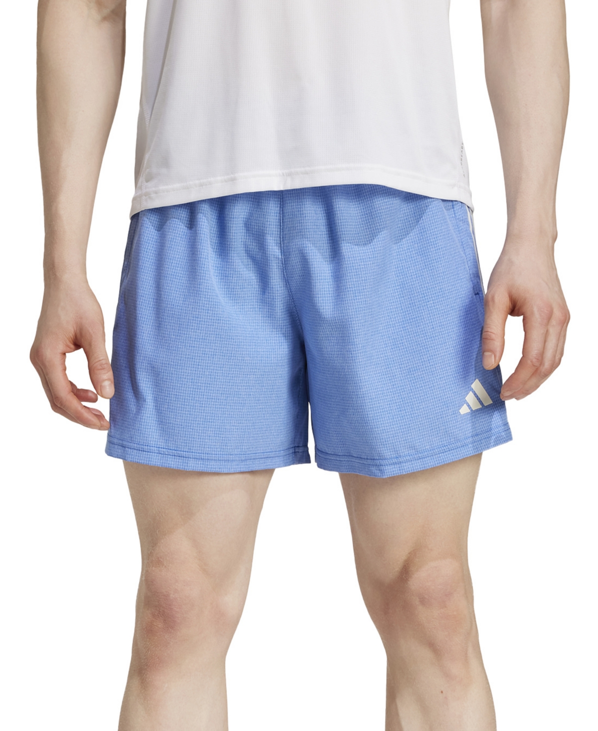 Adidas Originals Men's Own The Run Moisture-wicking Drawstring 7" Shorts