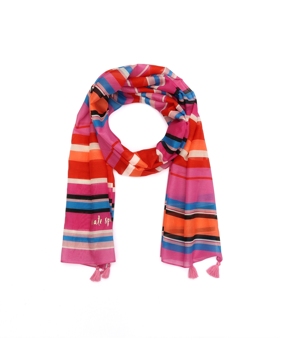 Kate Spade Women's Sunny Stripe Oblong Scarf