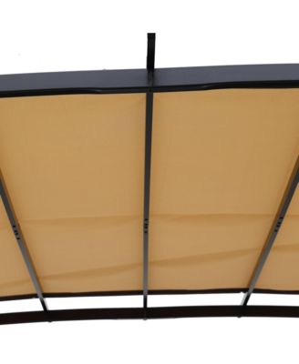 Universal Canopy Cover Replacement for 12x9 Ft Curved Outdoor Pergola Structure